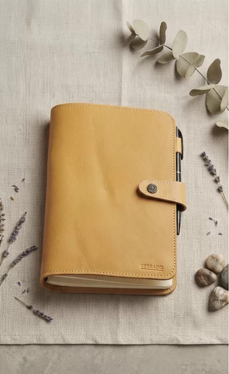 Bolsa Caderno A5 vista de frente