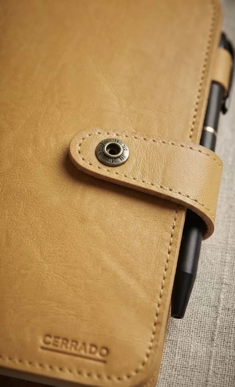 Detalhe do ponto da bolsa Caderno A5