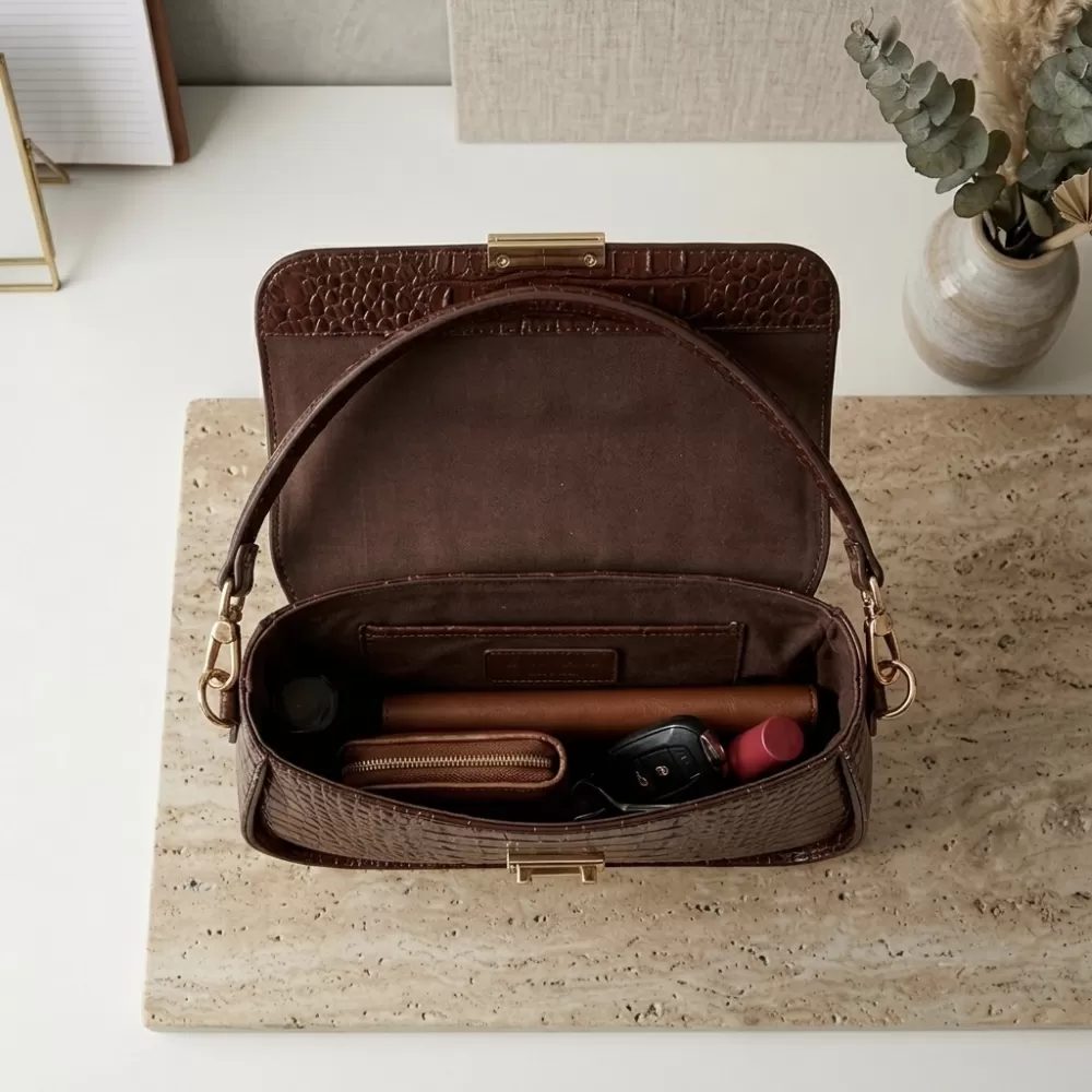 Bolsa Dona Beja em uso
