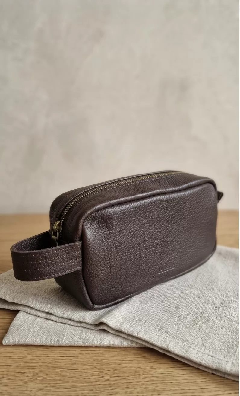Detalhe do ponto da bolsa Necessaire