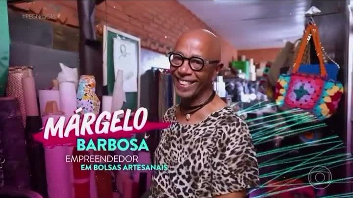 Gravação de reportagem no ateliê